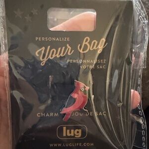 Lug Cardinal charm